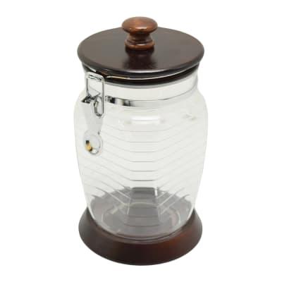 Gambar Krishome 1.25 Ltr Stoples Kedap Udara - Walnut