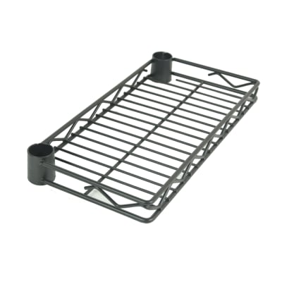 Gambar Krisbow 35x18x4 Cm Rak Kawat Wire Half Shelf - Abu-abu