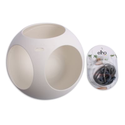 Gambar Elho B.for Soft Air Pot Tanaman Gantung 18 Cm - Putih