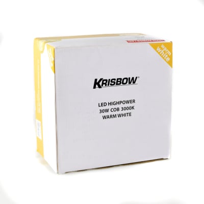 Gambar Krisbow Lampu Downlight Led Cob High Power 30w 3000k Warm White