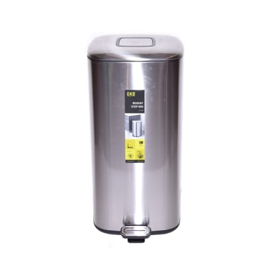 Gambar Eko 32 Ltr Tempat Sampah Stainless - Silver