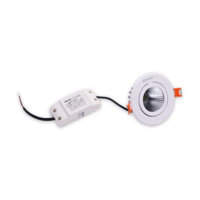 Gambar Krisbow Lampu Downlight Led Adj 5w 5000k - Cool Daylight