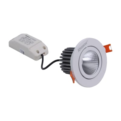 Gambar Krisbow Lampu Downlight Led Adj 7w 5000k - Cool Daylight