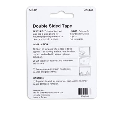 Gambar Krisbow Double Tape 1.3x75 Cm