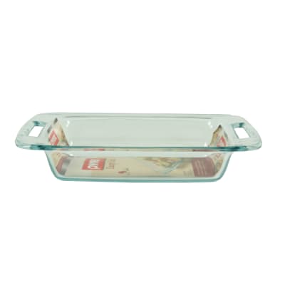 Gambar Pyrex 1.9 Ltr Easy Grab Oblong Loyang Kaca