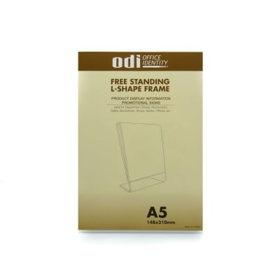 Gambar Odi Sign Holder Acrylic Vertikal L A5