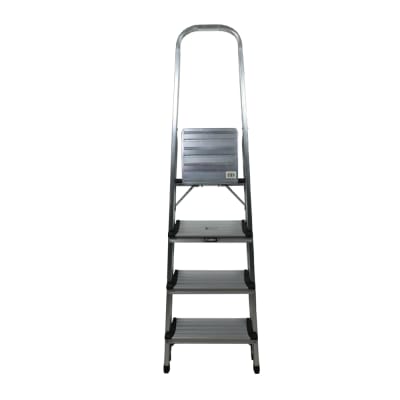 Gambar Krisbow Tangga Lipat Aluminium 4 Wide Step