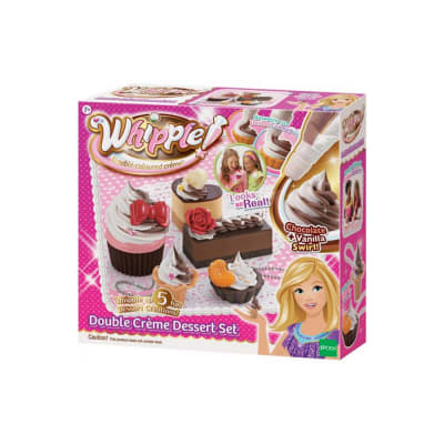 Gambar Whipple Set Double Creme Dessert Chocolate Vanilla Swirl