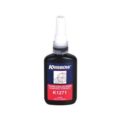 Gambar Krisbow 50 Ml Lem Pengunci Baut Permanen K1271