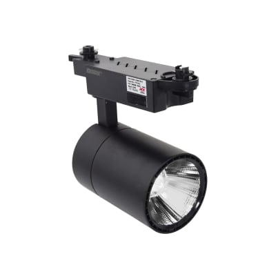 Gambar Krisbow Lampu Sorot Led Track Light Cob 25w Hitam - Warm White