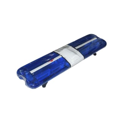 Gambar Lampu Strobo Light Bar Dengan Speaker - Biru