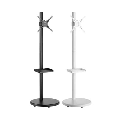 Gambar Krisbow 17-43 Inci Bracket Tv Standing Slim Portable - Hitam