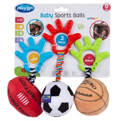 Gambar Playgro Set Baby Sport Balls Cpl45