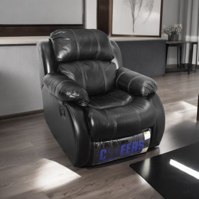 Gambar Cheers Madison Sofa Recliner Kulit 1 Seater - Hitam