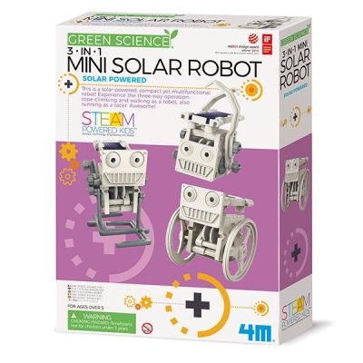 Gambar 4m Set 3 In 1 Mini Solar Robot 03377