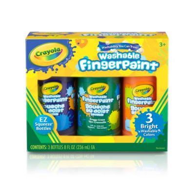 Gambar Crayola Set Fingerpaint Secondary 551311