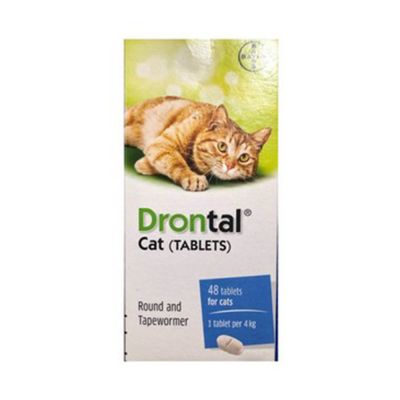 Gambar Drontal Obat Cacing Kucing Tablet