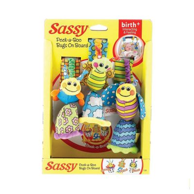 Gambar Sassy Boneka Plush Peek A Boo Bugs On Board 728