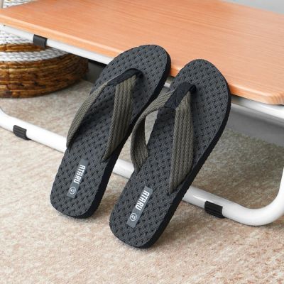 Gambar Ataru Ukuran 41 Sandal Jepit Pria Beach Flip Flop - Abu Abu