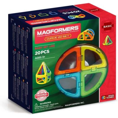 Gambar Magformers Set Magnetic Curve 20 116623