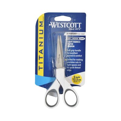 Gambar Westcott 12.7 Cm Gunting Titanium Dengan Microtip