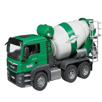 Gambar Bruder Diecast Man Tgs Cement Mixer Truck 3710