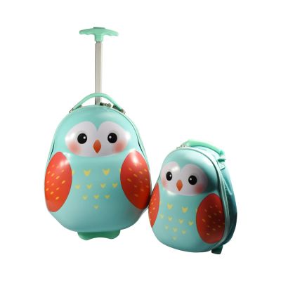 Gambar Heys 18 & 13 Inci Set 2 Pcs Owl Koper & Ransel Anak Abs Pc