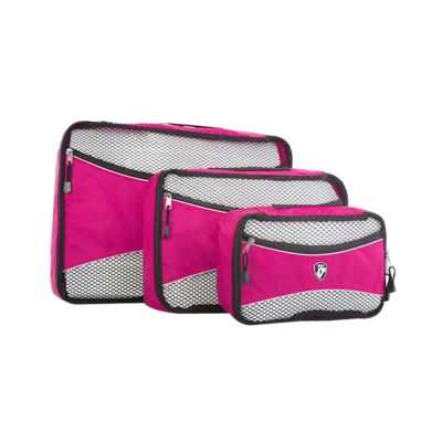 Gambar Heys Set Tas Organizer Ecotex 3 Pcs - Pink