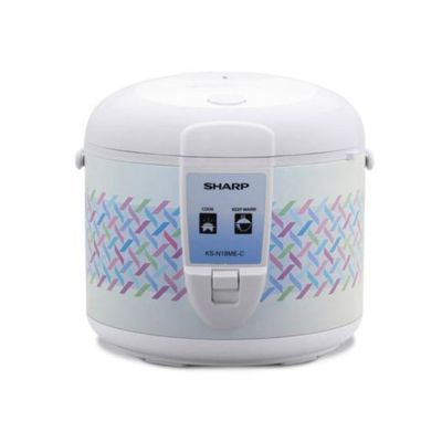 Gambar Sharp 1.8 Ltr Rice Cooker Ks-n18me-c - Putih