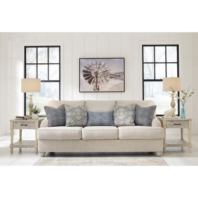 Gambar Ashley Traemore Sofa Fabric 3 Seater - Krem