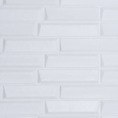 Gambar Arthome Wallbrick Wallpaper 3d Modern - Putih