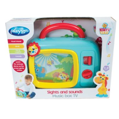 Gambar Playgro Sights & Sounds Music Box Tv 116971