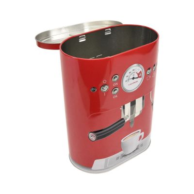 Gambar Krishome 16.9x10x22.3 Cm Kotak Penyimpanan Coffee Machine - Merah