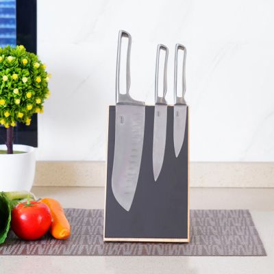 Gambar Culinart Set 4 Pcs Pisau Dapur Dengan Magnet Block