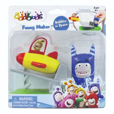 Gambar Oddbods Figure Funny Maker Bubbles In Space