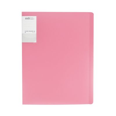 Gambar Odi Holder Kertas A4 40 Pocket - Pink