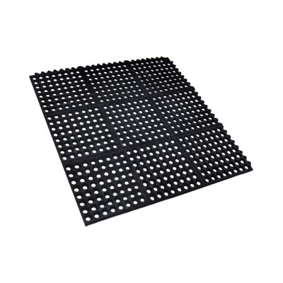 Gambar Kris 91x91x1 Cm Karpet Heavyduty Anti Slip - Hitam