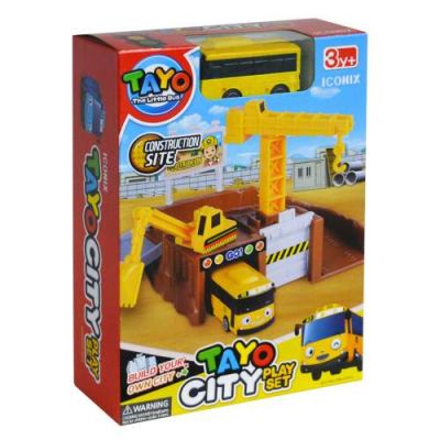 Gambar Tayo Playset City Construction Site