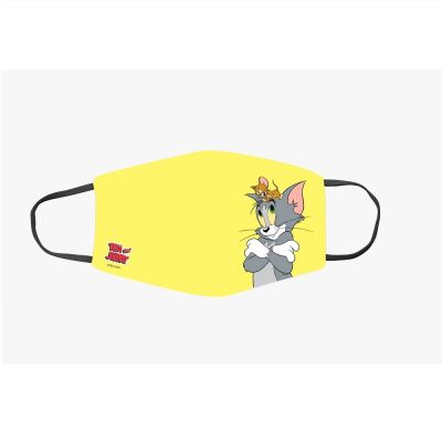 Gambar Kiddy Star Masker Kain Anak Tom & Jerry Wb04 - Kuning