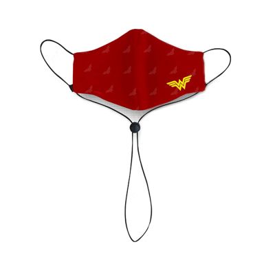 Gambar Kiddy Star Masker Kain Dewasa Wonder Woman Wb07 - Merah