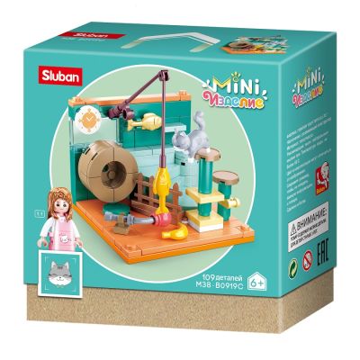 Gambar Sluban Mini Handcraft Cat Playground 109