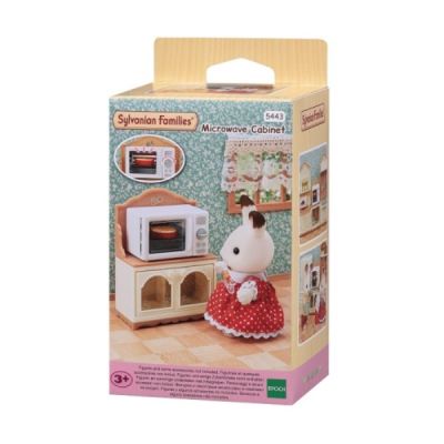 Gambar Sylvanian Families Set Microwave Cabinet Esfu54430