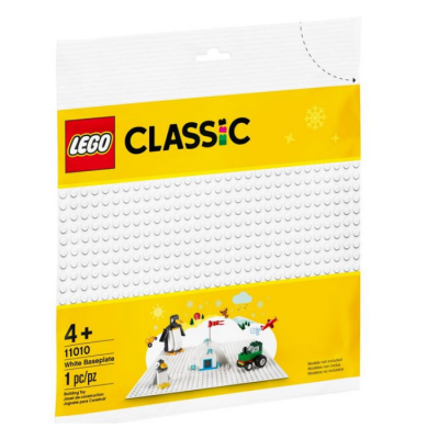 Gambar LEGO Classic White Baseplate 11010