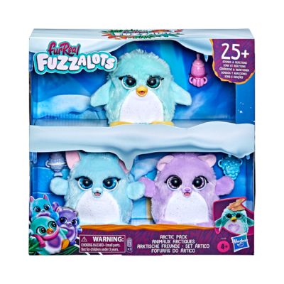 Gambar Furreal Set Boneka Hewan Fuzzalots Arctic F2538