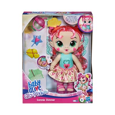 Gambar Baby Alive Boneka Bayi Glo Pixies Sammie Shimmer F2595