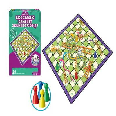 Gambar Kiddy Fun Set Kids Classic Snakes & Ladders Kc007