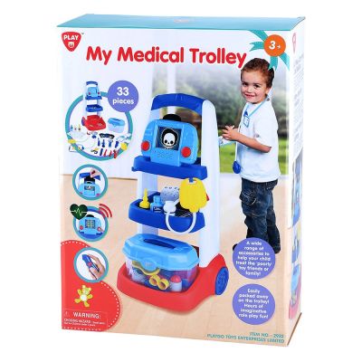 Gambar Playgo Set My Medical Trolley 2932