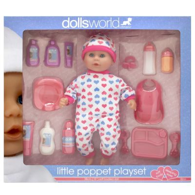 Gambar Dollsworld Set Boneka Bayi Little Poppet 60324