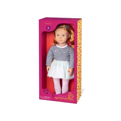 Gambar Our Generation Set Boneka Arlee Red Hair Top And Tutu Skirt