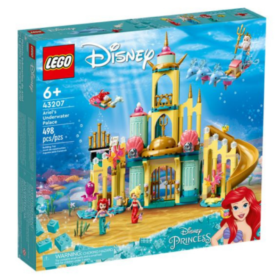 Gambar LEGO Disney Princess Ariel Underwater Palace 43207